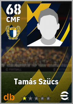 Tamás Szücs — CMF, OVR 68, MAX 68