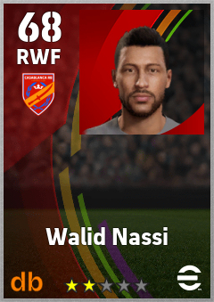 Walid Nassi eFootball player card