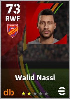 Walid Nassi eFootball player card