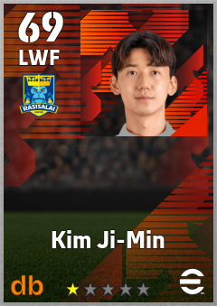 Kim Ji-Min — LWF, OVR 69, MAX 69