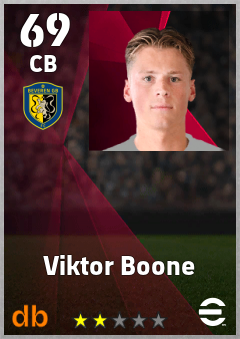 Viktor Boone eFootball player card