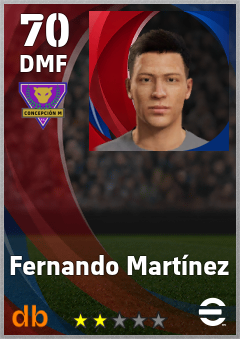 Fernando Martínez eFootball player card