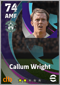 Callum Wright eFootball player card