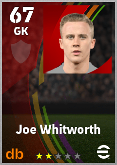 Joe Whitworth eFootball player card