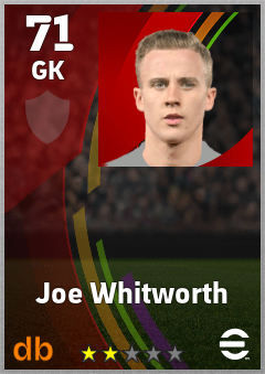Joe Whitworth eFootball player card
