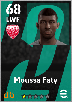 Moussa Faty eFootball player card