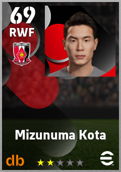 Mizunuma Kota — RWF, OVR 69, MAX 69