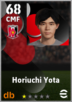 Horiuchi Yota — CMF, OVR 68, MAX 68