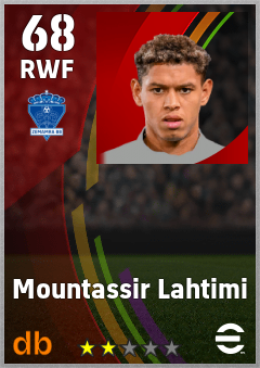 Mountassir Lahtimi — RWF, OVR 68, MAX 68