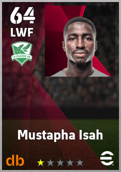 Mustapha Isah eFootball player card
