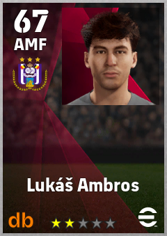 Lukáš Ambros eFootball player card