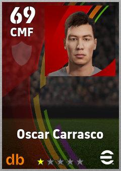 Oscar Carrasco eFootball player card