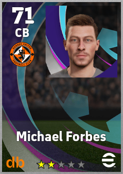 Michael Forbes eFootball player card