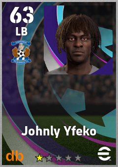 Johnly Yfeko eFootball player card