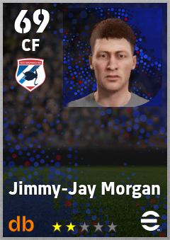 Jimmy-Jay Morgan — CF, OVR 69, MAX 69