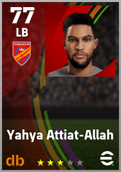 Yahya Attiat-Allah eFootball player card