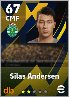 Silas Andersen eFootball player card