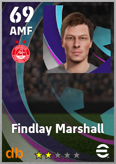 Findlay Marshall eFootball player card