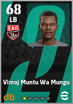 Vimoj Muntu Wa Mungu — LB, OVR 68, MAX 68