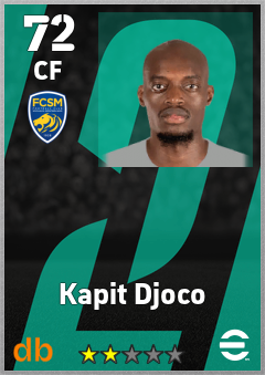 Kapit Djoco eFootball player card