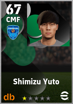 Shimizu Yuto — CMF, OVR 67, MAX 67