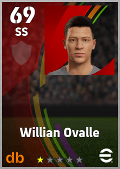 Willian Ovalle eFootball player card