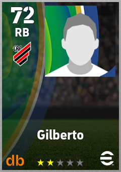 Gilberto eFootball player card