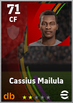 Cassius Mailula eFootball player card