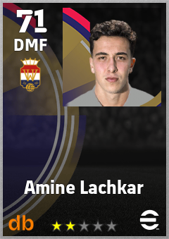 Amine Lachkar eFootball player card