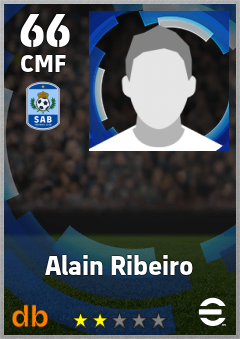 Alain Ribeiro — CMF, OVR 66, MAX 66