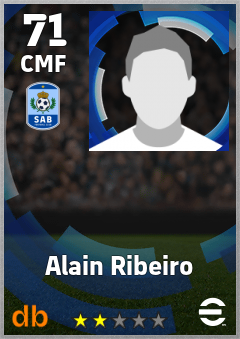 Alain Ribeiro — CMF, OVR 71, MAX 71