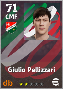 Giulio Pellizzari eFootball player card