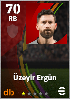 Üzeyir Ergün eFootball player card