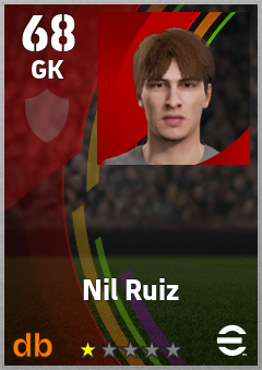Nil Ruiz eFootball player card