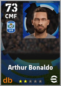 Arthur Bonaldo — CMF, OVR 73, MAX 73