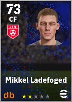 Mikkel Ladefoged eFootball player card