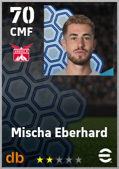 Mischa Eberhard eFootball player card