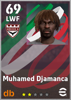 Muhamed Djamanca — LWF, OVR 69, MAX 69