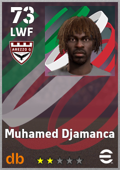 Muhamed Djamanca — LWF, OVR 73, MAX 73