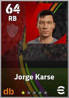 Jorge Karse eFootball player card