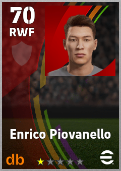 Enrico Piovanello eFootball player card