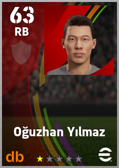 Oğuzhan Yılmaz eFootball player card