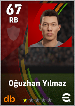 Oğuzhan Yılmaz — RB, OVR 67, MAX 67