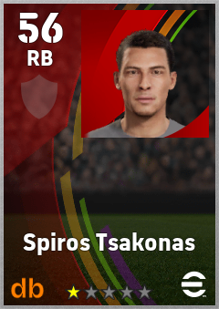 Spiros Tsakonas eFootball player card