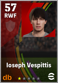 Ioseph Vespittis eFootball player card