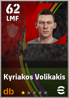 Kyriakos Volikakis eFootball player card