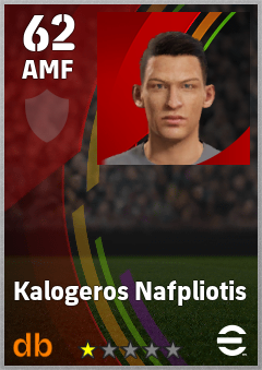 Kalogeros Nafpliotis eFootball player card
