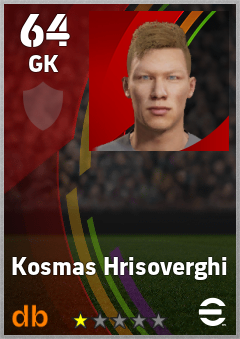 Kosmas Hrisoverghi eFootball player card