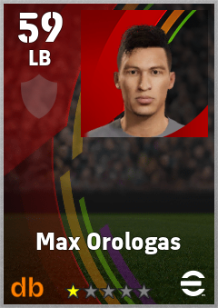 Max Orologas — LB, OVR 59, MAX 59