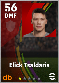 Elick Tsaldaris eFootball player card